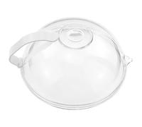 Coperchio per microonde, copertura per microonde senza BPA con manico, resistente al calore fino a 200°C, protezione anti-spruzzi per microonde, facile da pulire