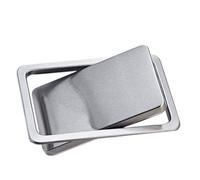 Coperchio per pattumiera Quadrato in Acciaio Inox, coperture per Piani di Lavoro incassate, Finitura Spazzolata, sportello Basculante per Lo Scarico della spazz,430 27cm