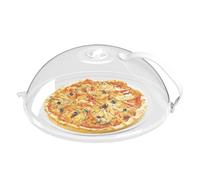 Coperchio per Piastra per microonde - Protezione per Alimenti da 230 g, Cupola in Resistente, Design di sfiato del Vapore Resistente al Calore Maniglia Comoda Funzione Anti-Mosche | Pratico p