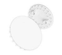 Coperchio per piletta doccia, Ø 75 mm, compatibile con il set di pilette Viega Domoplex, adatto per il modello 6930.0, ABS ASA bianco, per piatto doccia foro di scarico Ø 52 mm