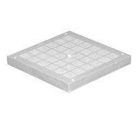 Coperchio per pozzetto in pvc 20 cm x 20 cm