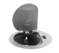 Coperchio per presa ufficio 1V + USB Ø60 1,9M Otio