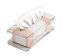 Coperchio Per Scatola Di - Dispenser Con Sollevamento Automatico A Molla, Contenitore Decorativo | Elegante Scatola Porta, Design Moderno Con Ascensore Automatico Per Soggiorno,