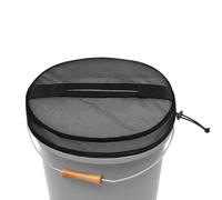 Coperchio per secchio d'acqua - Coperchio per bidone della spazzatura | Secchi da 5 galloni con rete elastica, accessori per barche da pesca, reti elastiche topper per la gestione dei rifiuti