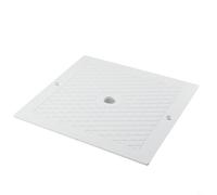 Coperchio per skimmer, copertura per filtro piscina quadrato, coperchio di ricambio per migliorare la manutenzione della piscina senza detriti (1 confezione)