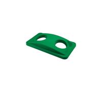 Coperchio per Slim Jim forato per le bottiglie Rubbermaid GREEN FG269288GRN