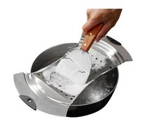 Coperchio per Spaetzle Maker in acciaio inox con raschietto, macchina per | Tradizionale macchina tedesca per spätzle per uova, per cucina, vacanze, riunioni, colazione, preparazione dei pasti