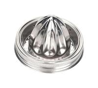 Coperchio Per Spremiagrumi Per Barattolo Di - Spremi Lime Manuale In Acciaio Inossidabile Da 8,6 × 6,5 Cm | Smerigliatore Per Agrumi In Barattolo Di | Spremiagrumi Con Manico Per Coperchio