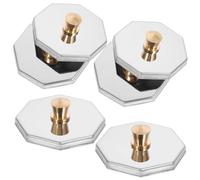 Coperchio per Tazza Dappen 6 Pezzi Ottagonale | Tazze Dappen e Manicure, Facile da Pulire, Protezione dei Liquidi, Uso Domestico e Pratica