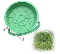 Coperchio per tombino, Coperchi per tombino da Esterno, Resina Verde, Altezza 12,2 cm, Coperchi Invisibili Resistenti per la piantumazione di Erba, Ideali per ispezioni Commerciali/residenzi