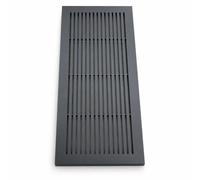 Coperchio per Tombino Rettangolare in Acciaio Inossidabile per Pedoni | Coperchio per Pozzetto per Vialetto, Vortile, Giardino e patio(40*20*3cm/16*8*1in)
