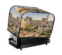 Coperchio per tostapane con motivo Israele alla Torre di David, per piccoli elettrodomestici da cucina, adatto per la decorazione del tavolo da pranzo a casa