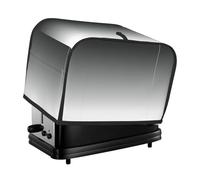 Coperchio per tostapane con motivo ombré da bianco a nero, da appendere, adatto per ristoranti e decorazione della tavola da pranzo di casa.