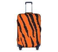 Coperchio per vano bagagli leopardo arancione tigre, copertura protettiva per bagagli, custodia protettiva per bagagli stampata su entrambi i lati, piccola, leopardo tigre arancione, piccolo, leopardo