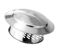 Coperchio per ventilazione del , copertura in acciaio , copertura impermeabile per per soffitto e ventilazione, per tubo di stufa esterno, forno, scaldabagno, fabbrica e