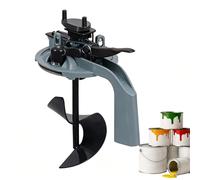 Coperchio per vernice per auto, 1 l, a prova di perdite, con manovella a prova di perdite, coperchio per mescolare la vernice con beccuccio antigoccia, per riporre la carrozzeria 'auto