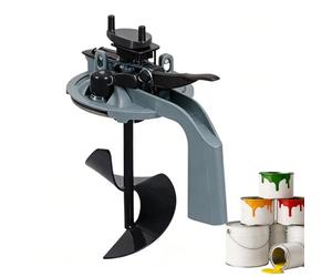 Coperchio per vernice per auto, 1 l, a prova di perdite, con manovella a prova di perdite, coperchio per mescolare la vernice con beccuccio antigoccia, per riporre la carrozzeria 'auto