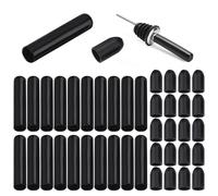 Coperchio Per Versare Il Vino Da 40 Pezzi, Coperchio Per Versare Rapidamente, Coperchio Per Versare Il Vino Antipolvere E A Prova Di Perdite, Coperchio Per Versare Il Vino Riutilizzabile