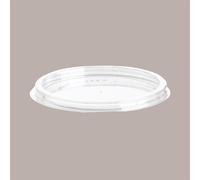 Coperchio Piatto Senza Foro per Coppa FLY Trasparente Dm 8,5 cm H0,7 cm 100 pezzi