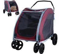 Coperchio pioggia per passeggino per animali domestici, copertura pioggia per passeggino in PVC in PVC impermeabile universale per all'aperto