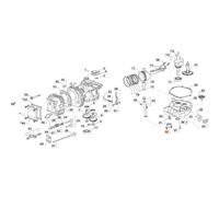 COPERCHIO POMPA OLIO ORIGINALE EMAK G118550223E0