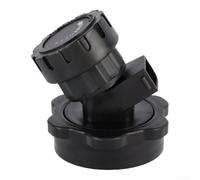Coperchio portatile per rubinetto dell'acqua da campeggio, confezione da 2, coperchio sigillato con anello in silicone per contenitore esterno, plastica PP
