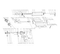 COPERCHIO POSTERIORE LSE 5000 CBA.55.102-3 ORIGINALE BLUE BIRD