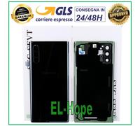 COPRI BATTERIA ORIGINALE SAMSUNG GALAXY NOTE 10 SM-N970 SCOCCA POSTERIORE NERO