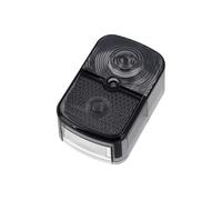 Coperchio Posteriore Quadrato, Grigio Fumo - Simson KR51/1 Schwalbe, SR4-1 Spatz, SR4-2 Star, SR4-3 Sperber, SR4-4 Habicht