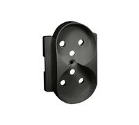 Coperchio presa doppia con coperchi per Simon 82 82068PDZ-38