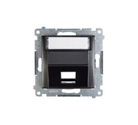 Kontakt-Simon DKP1S.01/48 - Presa di corrente in plastica, IP20, 75 mm, 47 mm, 75 mm