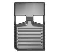 Coperchio protettivo console da gioco per ANBERNIC RG 35XXPRO, custodia protettiva per console da gioco Custodia speciale in TPU Pacchetto completo adatta custodia speciale sottile (Trasparente Nero)