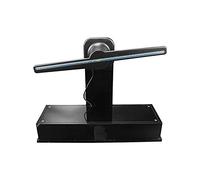 Coperchio protettivo della macchina pubblicitaria olografica 42 cm GUIDATO Copertura protettiva in acrilico del desktop della copertura trasparente dello schermo del ventilatore