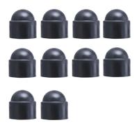 Coperchio protettivo in PVC a cupola esagonale con dado a vite di facile installazione Set di tappi a vite a cupola