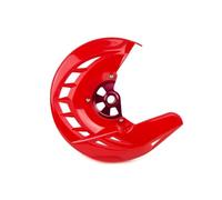 Coperchio protettore della protezione del disco freno adatto CR 125R 250R 2004-2007 CRF250R CRF450R 2005-2023 Modelli tra cui 2018 2019 CRF 250x 450x 450RX Compatibile(Red)