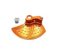 Coperchio protettore della protezione del disco freno del freno anteriore da 22 mm Compatibile con 125-500 modelli SXF XCW EXCF TE 125-500(Orange)
