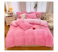 Coperchio PUCCHE Set GUOJM Coperchio Coperchio PIUPET Set di Quattro PEZZA AUTTUNGA E INVERNA CORALE FLEDA di Letto SPEGNO CHIED Calda CHIEDO Chiedere COPERTURE ECCIENI