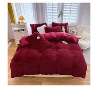 Coperchio PUCCHE Set GUOJM Coperchio Copertura PIUPET Set di Quattro Petto AUTTUNGE E Inverno CORALE FLEMA di Letto SPEGGI CHIEDE CHIEDO CHIEDO Chiedere COPERTURE ECCIENI