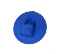 Coperchio retrattile per lattina di vernice con beccuccio pieghevole e foro di sfiato per un'erogazione controllata della vernice e una freschezza prolungata (blu)