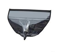 Coperchio Ricarica EV con Magneti e Strisce Coperchio Ricarica | Materiale PVC spesso, a pioggia e neve, per protezione in ogni condizione meteo(Black opaque)