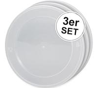 Coperchio robusto per gatti e cani (3 pezzi) - Il cibo per animali rimane fresco a lungo, contiene odori - HUND ist KÖNIG 400 g/200 g