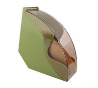 Coperchio rotante in acrilico per un facile accesso e una conservazione organizzata (verde)