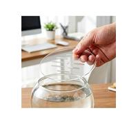 Coperchio rotondo in acrilico trasparente per acquario, 10-60 cm | Spessore 3 mm; Tre stili di apertura; Diametro 10-60 cm; Compatibile con acquari rotondi(A,Dia: 40cm)