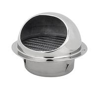 Coperchio rotondo in metallo per la presa d'aria, Copertura della griglia di scarico della ventilazione del condotto di sfiato dell'aria in acciaio inossidabile, presa d'aria di riscaldamento e raffre