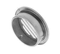 Coperchio rotondo in metallo per la presa d'aria, Fori di ventilazione rotondi, griglia di ventilazione for pareti esterne in acciaio inossidabile, for griglie di ventilazione for condotti di scarico