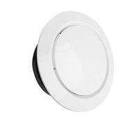 Coperchio rotondo in metallo per la presa d'aria, Fori di ventilazione rotondi regolabili, griglia di ventilazione for soffitto e parete, persiana di ventilazione, sistema di uscita dell'aria fresca f