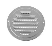 Coperchio rotondo in metallo per la presa d'aria, Griglie di ventilazione Griglie di ventilazione for pareti esterne in acciaio inox, griglie di ventilazione for condotti rotondi(150mm)