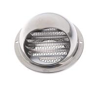 Coperchio rotondo in metallo per la presa d'aria, Griglie di ventilazione Presa a muro Riscaldamento Raffreddamento Prese d'aria Tappo Impermeabile, Accessori for ventole di ventilazione(80 Mm)