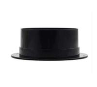 Coperchio rotondo in metallo per la presa d'aria, Prese d'aria perforate, sede flangia tubo ABS, connettore tubo di ventilazione aria condotto di scarico, hardware di sfiato sistema aria fresca(110mm)