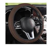 Coperchio ruota dello sterzo Skidproof 38 cm tessuto durevole Coperchio della ruota della ruota della ruota automatica Coperchio protettivo Coprivolante(Brown)